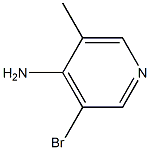 4-Amino-3-bromo-5-methylpyridine Structure