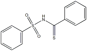 N-benzothioylbenzenesulfonamide Struktur