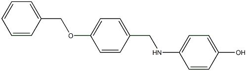 4-{[4-(benzyloxy)benzyl]amino}phenol