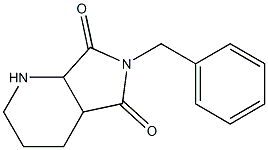 6-benzyltetrahydro-1H-pyrrolo[3,4-b]pyridine-5,7(2H,6H)-dione Struktur