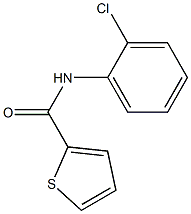 N-(2-chlorophenyl)-2-thiophenecarboxamide Structure