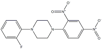 1-{2,4-bisnitrophenyl}-4-(2-fluorophenyl)piperazine