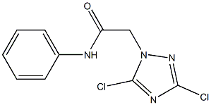 2-(3,5-dichloro-1H-1,2,4-triazol-1-yl)-N-phenylacetamide Structure