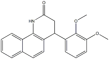 4-(2,3-dimethoxyphenyl)-3,4-dihydrobenzo[h]quinolin-2(1H)-one