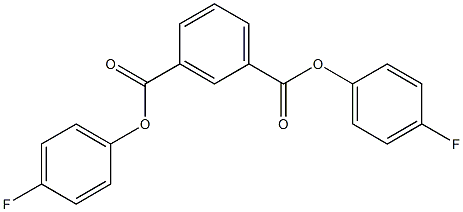 bis(4-fluorophenyl) isophthalate Structure