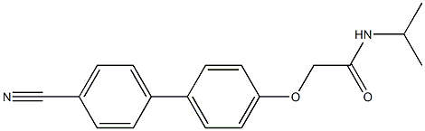 2-[(4'-cyano[1,1'-biphenyl]-4-yl)oxy]-N-isopropylacetamide