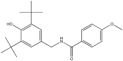  N-(3,5-ditert-butyl-4-hydroxybenzyl)-4-methoxybenzamide