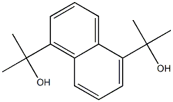 2-[5-(1-hydroxy-1-methylethyl)-1-naphthyl]-2-propanol 结构式