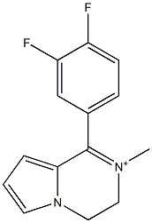 1-(3,4-difluorophenyl)-2-methyl-3,4-dihydropyrrolo[1,2-a]pyrazin-2-ium|