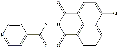 N-(6-chloro-1,3-dioxo-1H-benzo[de]isoquinolin-2(3H)-yl)isonicotinamide|