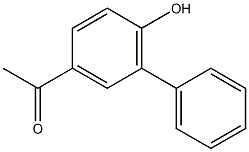 1-(6-羟基-[1,1'-双苯基]-3-基)乙烷-1-酮,20281-51-0,结构式