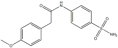 N-[4-(aminosulfonyl)phenyl]-2-(4-methoxyphenyl)acetamide