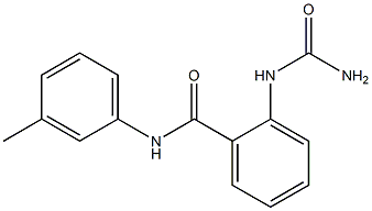 2-[(aminocarbonyl)amino]-N-(3-methylphenyl)benzamide|