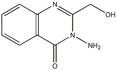 3-amino-2-(hydroxymethyl)-4(3H)-quinazolinone Structure