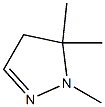 1,5,5-trimethyl-4,5-dihydro-1H-pyrazole Structure