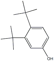 3,4-ditert-butylphenol 化学構造式