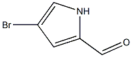 4-bromo-1H-pyrrole-2-carbaldehyde,,结构式