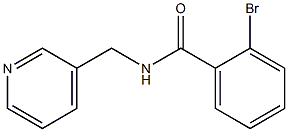 2-bromo-N-(3-pyridinylmethyl)benzamide Structure