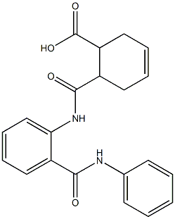 6-{[2-(anilinocarbonyl)anilino]carbonyl}-3-cyclohexene-1-carboxylicacid