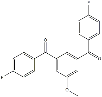  [3-(4-fluorobenzoyl)-5-methoxyphenyl](4-fluorophenyl)methanone