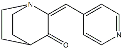 2-(4-pyridinylmethylene)quinuclidin-3-one