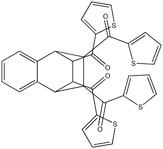 2-thienyl[10,11,12-tris(2-thienylcarbonyl)tricyclo[6.2.2.0~2,7~]dodeca-2,4,6-trien-9-yl]methanone