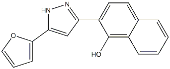 2-[5-(2-furyl)-1H-pyrazol-3-yl]-1-naphthol|