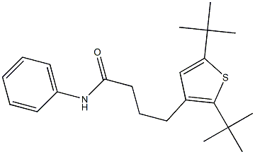 4-(2,5-ditert-butyl-3-thienyl)-N-phenylbutanamide