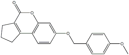  7-({[4-(methyloxy)phenyl]methyl}oxy)-2,3-dihydrocyclopenta[c]chromen-4(1H)-one