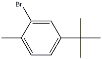 2-bromo-4-tert-butyl-1-methylbenzene Struktur