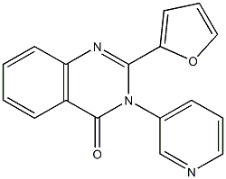 2-(2-furyl)-3-(3-pyridinyl)-4(3H)-quinazolinone