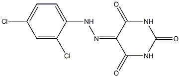  2,4,5,6(1H,3H)-pyrimidinetetrone 5-[(2,4-dichlorophenyl)hydrazone]