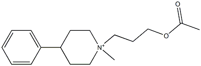 1-[3-(acetyloxy)propyl]-1-methyl-4-phenylpiperidinium