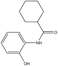 N-(2-hydroxyphenyl)cyclohexanecarboxamide Struktur