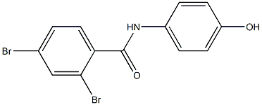 2,4-dibromo-N-(4-hydroxyphenyl)benzamide