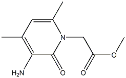 methyl (3-amino-4,6-dimethyl-2-oxo-1(2H)-pyridinyl)acetate