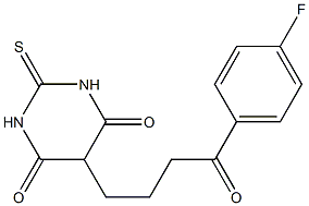 5-[4-(4-fluorophenyl)-4-oxobutyl]-2-thioxodihydro-4,6(1H,5H)-pyrimidinedione|