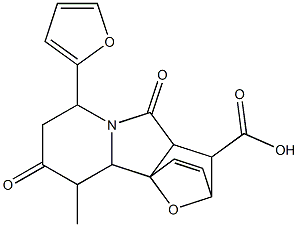 6-(2-furyl)-3-methyl-4,8-dioxo-14-oxa-7-azatetracyclo[9.2.1.0~1,9~.0~2,7~]tetradec-12-ene-10-carboxylic acid