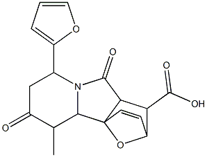 6-(2-furyl)-3-methyl-4,8-dioxo-14-oxa-7-azatetracyclo[9.2.1.0~1,9~.0~2,7~]tetradec-12-ene-10-carboxylic acid|