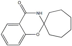 2,3-dihydrospiro(4H-1,3-benzoxazine-2,1'-cycloheptane)-4-one