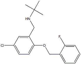 N-(tert-butyl)-N-{5-chloro-2-[(2-fluorobenzyl)oxy]benzyl}amine