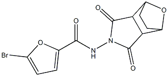 5-bromo-N-(3,5-dioxo-10-oxa-4-azatricyclo[5.2.1.0~2,6~]dec-4-yl)-2-furamide