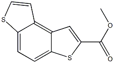 methyl thieno[3,2-e][1]benzothiophene-2-carboxylate,,结构式