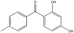 (2,4-dihydroxyphenyl)(4-methylphenyl)methanone Structure