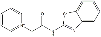 1-[2-(1,3-benzothiazol-2-ylamino)-2-oxoethyl]pyridinium|