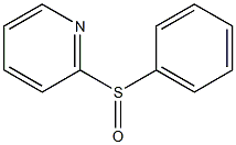 2-(phenylsulfinyl)pyridine Structure