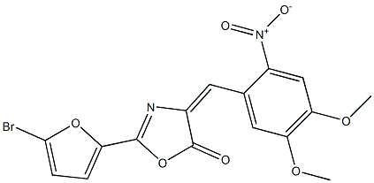 2-(5-bromo-2-furyl)-4-{2-nitro-4,5-dimethoxybenzylidene}-1,3-oxazol-5(4H)-one