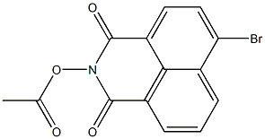 2-(acetyloxy)-6-bromo-1H-benzo[de]isoquinoline-1,3(2H)-dione