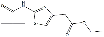 ethyl {2-[(2,2-dimethylpropanoyl)amino]-1,3-thiazol-4-yl}acetate