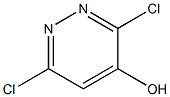 3,6-dichloro-4-pyridazinol Structure